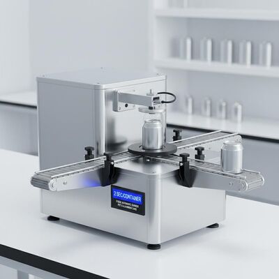 31 kg Automatische sluitmachine in staat om PET plastic blikken en aluminium blikken in 2 seconden per container te sluiten