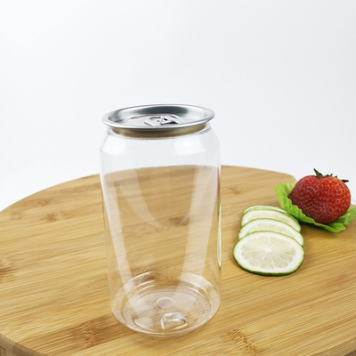 330ml Lege de Containerflessen van de theemelk Cilindrisch met Gemakkelijke Trekkrachtdekking