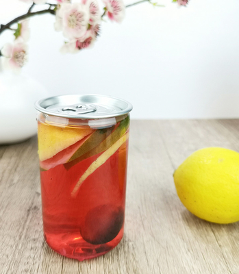 210ml de duidelijke Opnieuw te gebruiken Soda kan Cilindrische Drankblikken