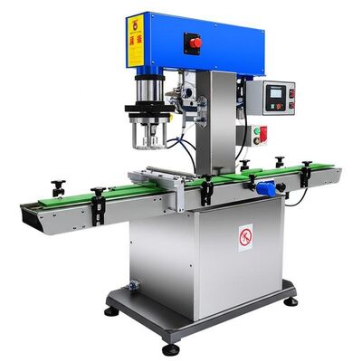 Semi-automatische automatische seamermachine met dekselverzegeling en blik met een diameter van 45 tot 130 mm die een consistente verzegeling ondersteunt