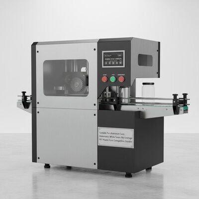 Geschikt voor aluminium blikken Automatische naaldmachine Zwart en wit Naad Geen lek PET Plastic blikken Compatibel Duurzaam