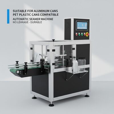 Geschikt voor aluminium blikken Automatische naaldmachine Zwart en wit Naad Geen lek PET Plastic blikken Compatibel Duurzaam