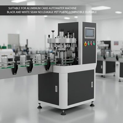 Geschikt voor aluminium blikken Automatische naaldmachine Zwart en wit Naad Geen lek PET Plastic blikken Compatibel Duurzaam