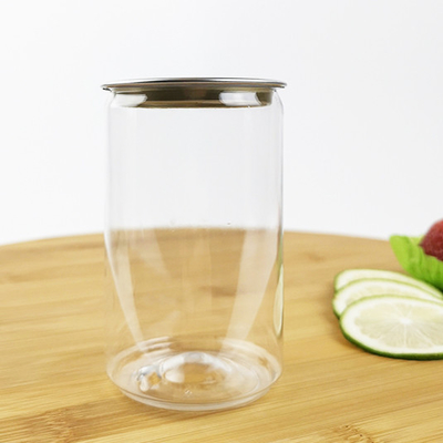 210ML duidelijke Opnieuw te gebruiken Plastic Lege Gemakkelijke de Trekkrachtdekking van het Containeraluminium