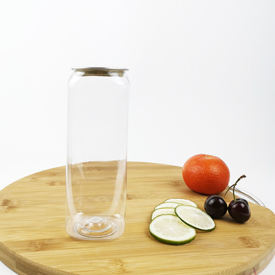 500ml het plastic Lege Vierkant van Containerflessen met de Sappen van de de Theemelk van het Blikkendeksel