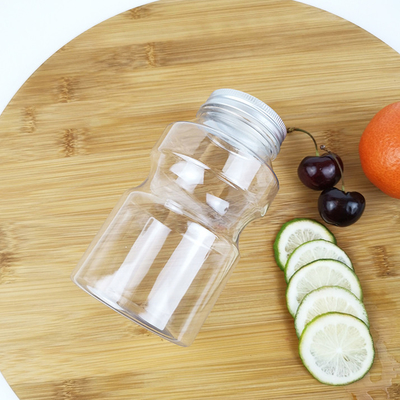 De transparante 500ml-Blikken van de Voedselopslag met Kappen Ring Bucket Shape