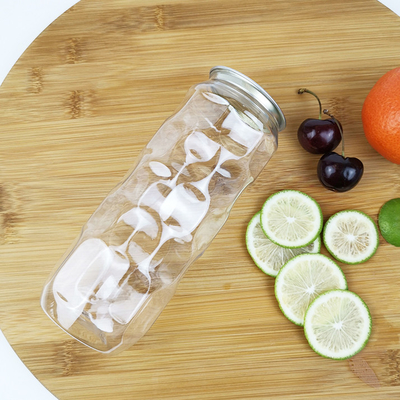 Kruiken van 0,5 Liter de Lege Plastic Flessen met de Gemakkelijke Koud geperste Sappen van de Trekkrachtdekking