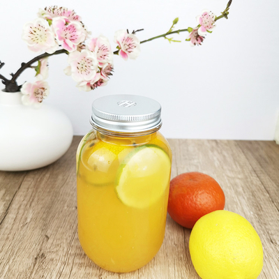De dranken Kruiken van de 0,5 Liter de Plastic Opslag met Kappen ontruimen om Juice Containers