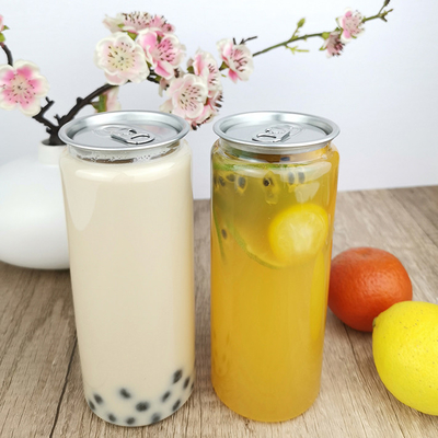 Blikken van Juice Plastic 500ml van het drankenwater de Gemakkelijke Open met Onverwachte Lekvrije Deksels