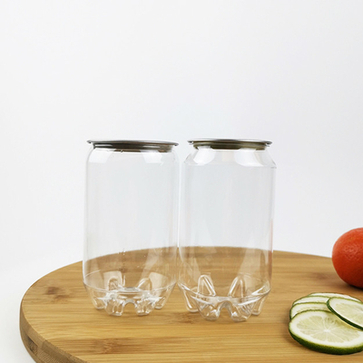 0.35L de plastic Opslagflessen ontruimen Plastic Containers met Onverwachte Dekselsausen