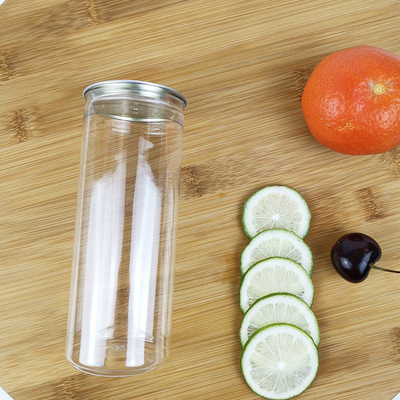 330ml de cilindrische PLA-Drank van Waterflessen met Gemakkelijke Trekkrachtdekking