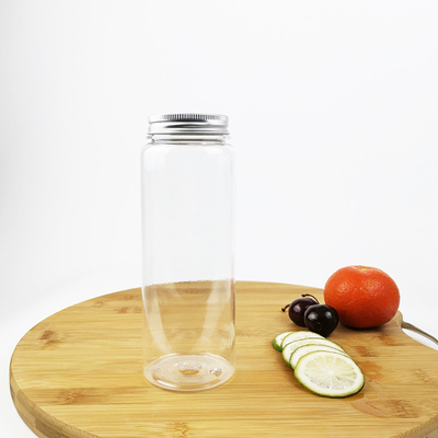De plastic van de Kruikenkappen 500ml van de Voedselcontainer Cilindrische Drank met Deksels