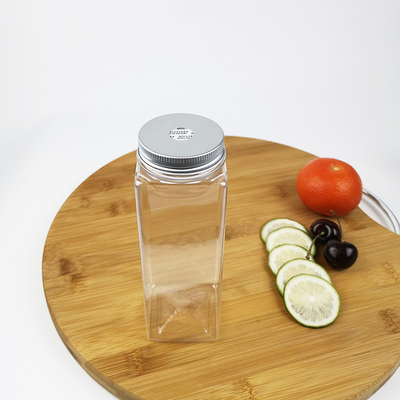 Vierkant PLA-de Drankenwater Juice Leakproof van Waterflessen 0.5L
