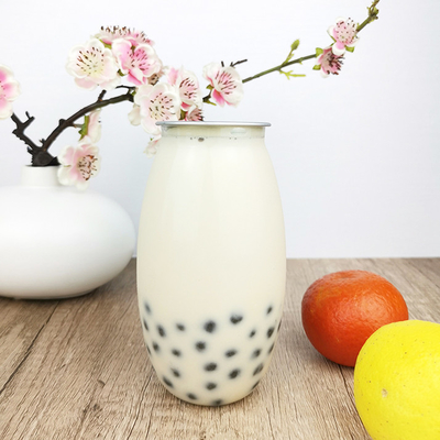 Het Suikergoed van Olive Shape 500ml Plastic het Drinken Flessen met Gemakkelijke Trekkrachtdekking