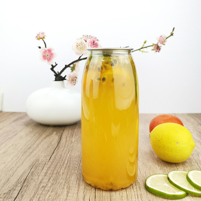 Melk Plastic 650ml Beschikbare het Drinken Flessen met Onverwachte Deksels