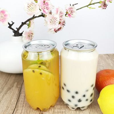 0.35L cilindrische Lege Juice Bottles With Snap Lids-Voedselrang