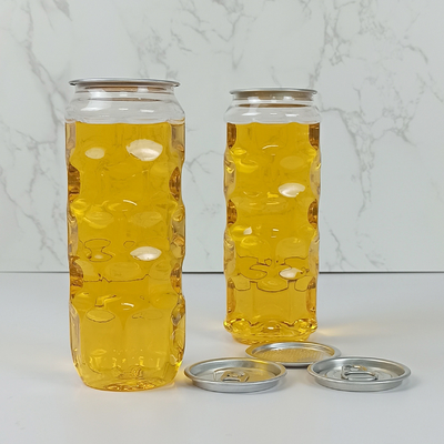 500 ml PET-plastic opslagflessen - lichtgewicht, luchtdicht en herbruikbaar voor het opslaan van thee, melk, sappen en zelfgemaakte dranken