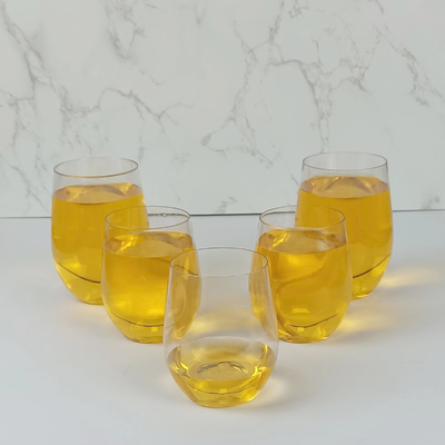500 ml heldere eenmalige drankbekers, rode plastic bekers voor water, sap, koffie of thee