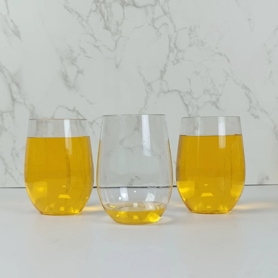 350 ml Red Party Plastic Cups voor water, sap, koffie of thee