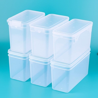 Eenvoudige en Duurzame PP Materiaal Plastic Containerflessen voor Georganiseerde Opslag