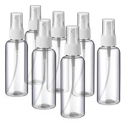 Schermdrukkelige lege plastic spuitflessen met een gemakkelijk te trekken deksel
