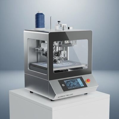 Semi-automatische elektrische automatische naadmachine, in staat om complexe naadpatronen te verwerken met minimaal toezicht