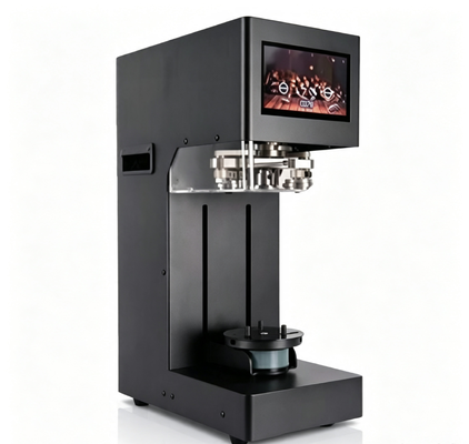 Eenvoudige Elektrische Bliksluitmachine SM-100DRY 165W 45-100mm Afsluitdiameter Voor PET Plastic Blikken